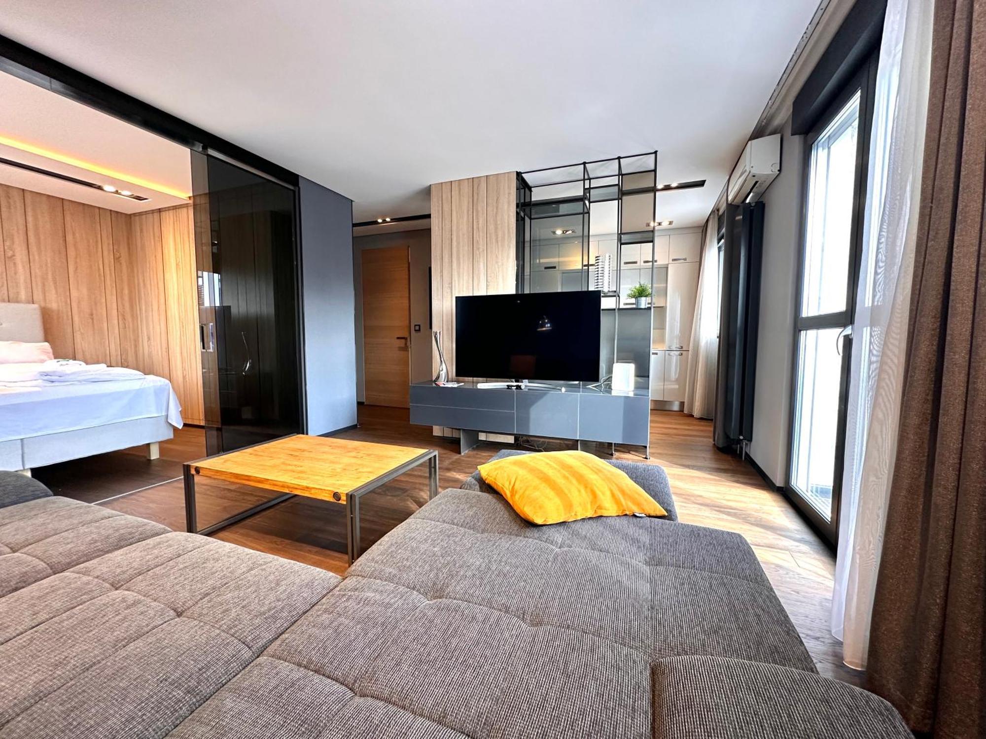Riverside Luxury Panorama Home - Smarttv, Fastwifi Budapesta Exterior foto